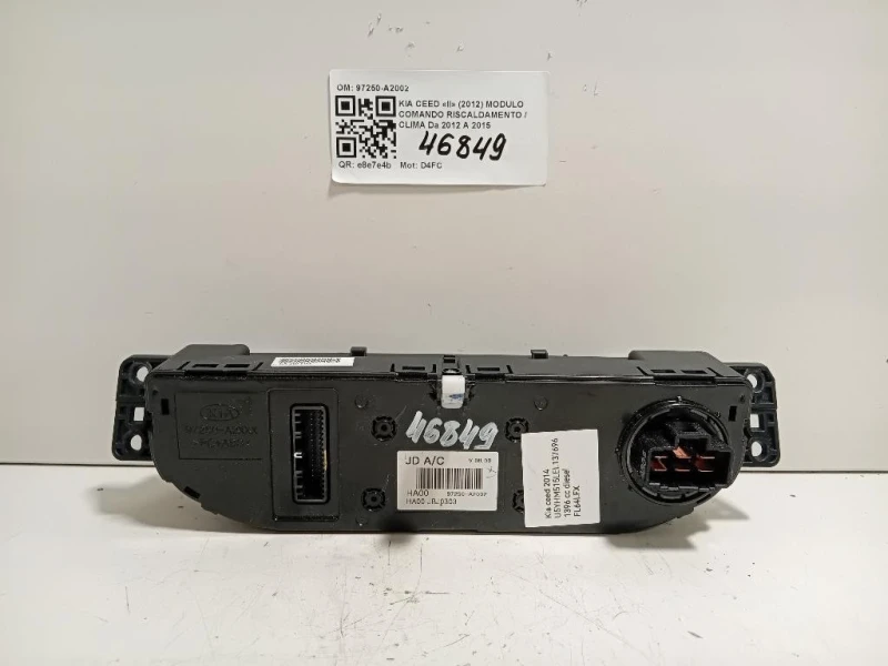 Modulo Comando Riscaldamento Clima 97250-A2002 Kia CEED II 2012