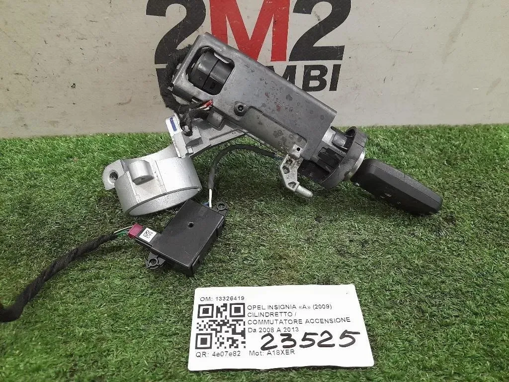 Cilindretto Commutatore Accensione 13326419 Opel Insignia A 2009