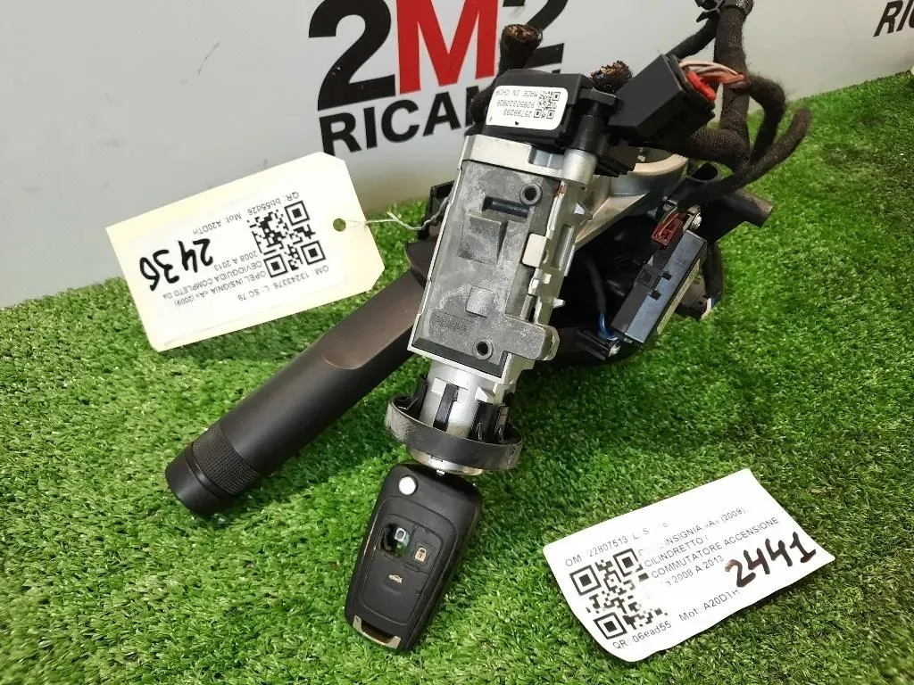 Cilindretto Commutatore Accensione 22807513 Opel Insignia A 2009