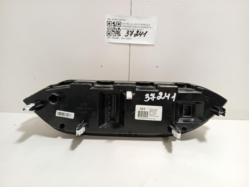 Modulo Comando Riscaldamento Clima 97250-1WXXX Kia RIO III 2012