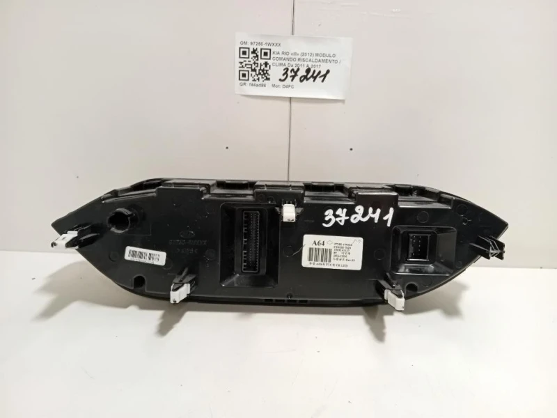 Modulo Comando Riscaldamento Clima 97250-1WXXX Kia RIO III 2012