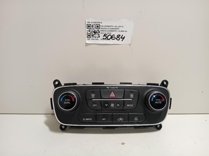 Modulo Comando Riscaldamento Clima 972502P875 Kia Sorento III 2012