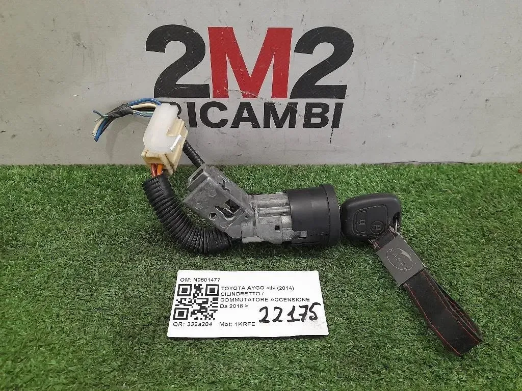 Cilindretto Commutatore Accensione N0501477 Toyota AYGO I 2005