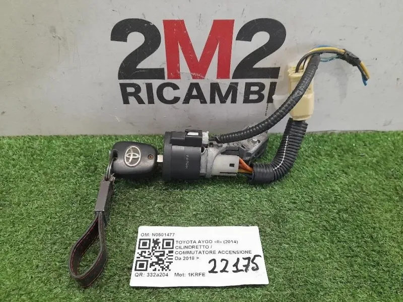 Cilindretto Commutatore Accensione N0501477 Toyota AYGO I 2005