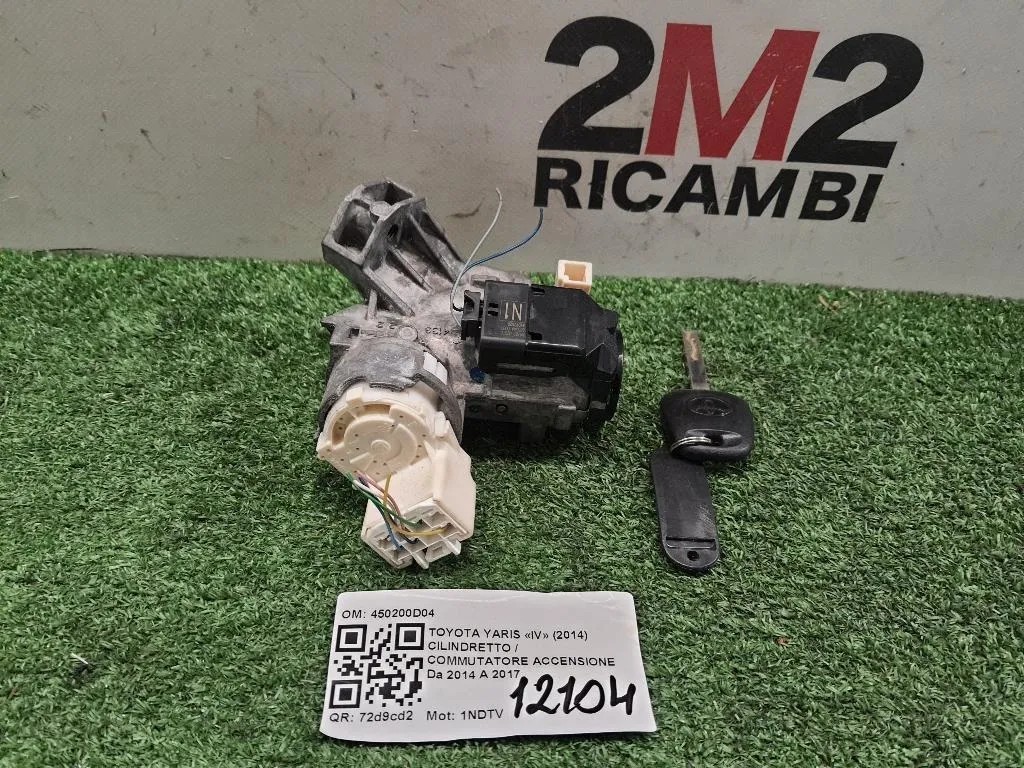 Cilindretto Commutatore Accensione 450200D04 Toyota Yaris IV 2014