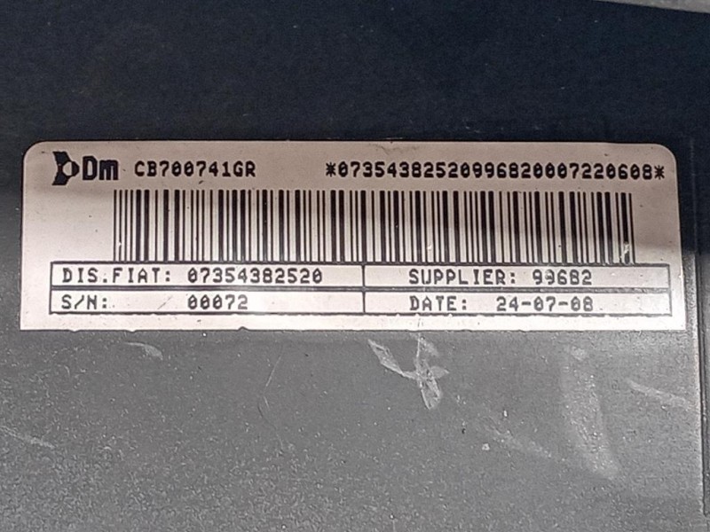 Air-bag Passeggero 735438251 Fiat Ducato 250 2007