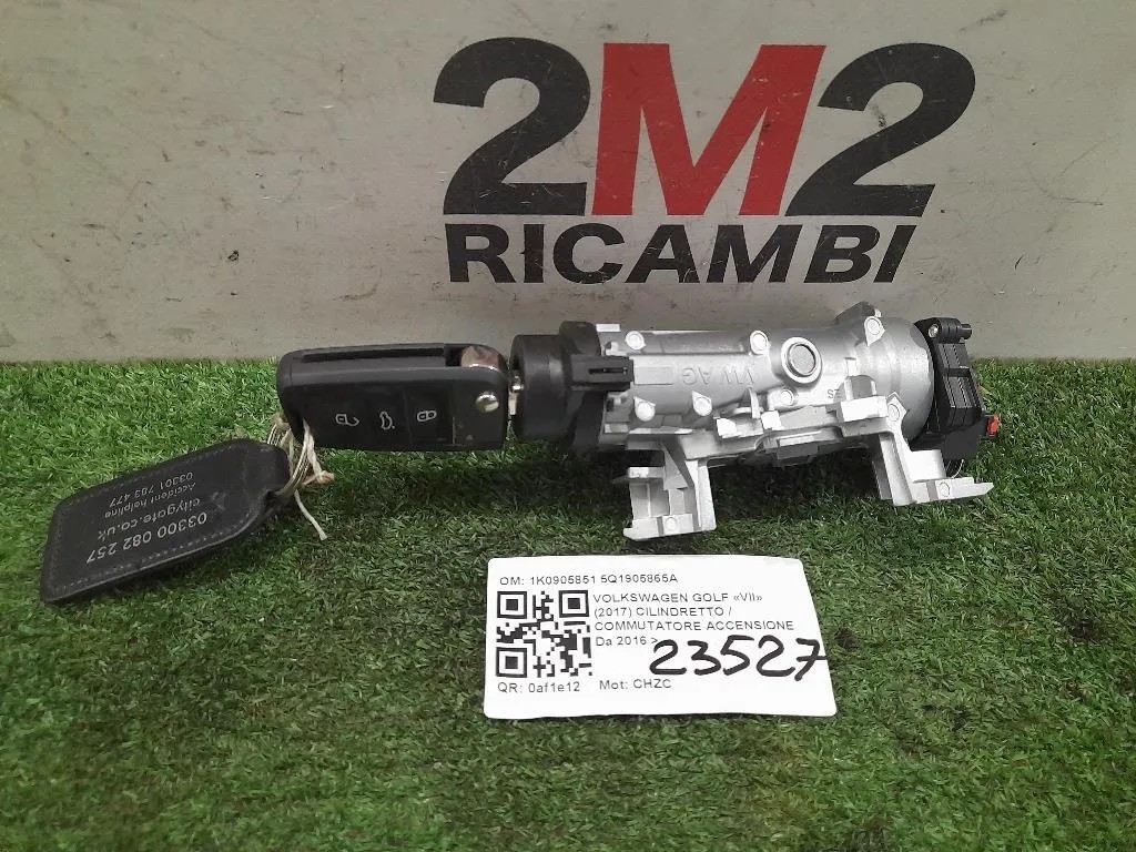 Cilindretto Commutatore Accensione 1K0905851 5Q1905865A Volkswagen GOLF VII 2017