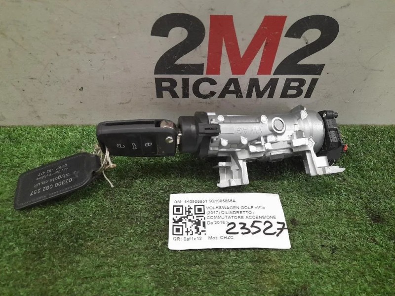 Cilindretto Commutatore Accensione 1K0905851 5Q1905865A Volkswagen GOLF VII 2017