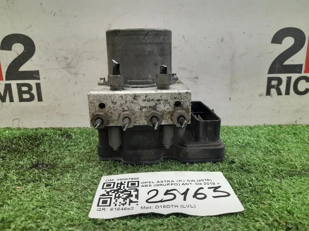 ABS Gruppo ANT 39087900 Opel Astra K SW 2016