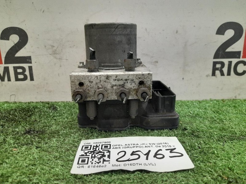 ABS Gruppo ANT 39087900 Opel Astra K SW 2016