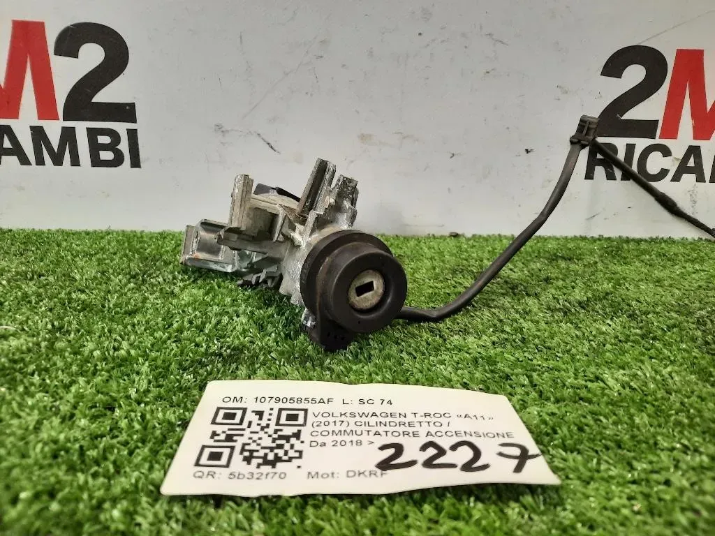 Cilindretto Commutatore Accensione 107905855AF Volkswagen T-roc 2017