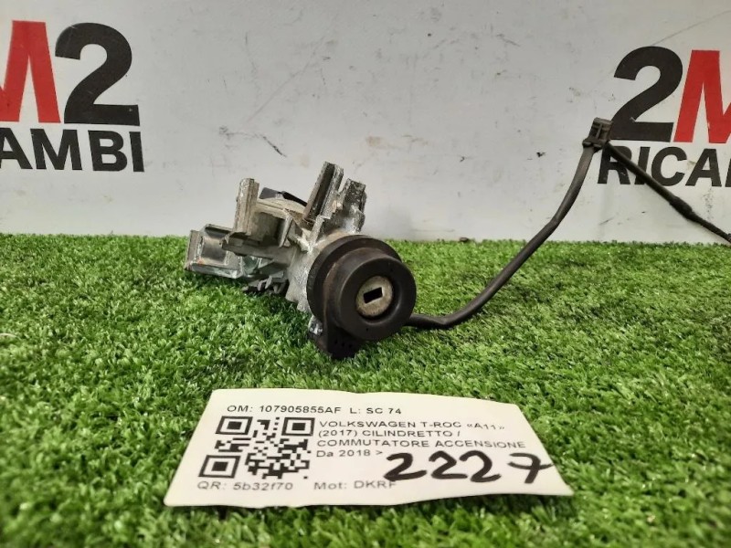 Cilindretto Commutatore Accensione 107905855AF Volkswagen T-roc 2017