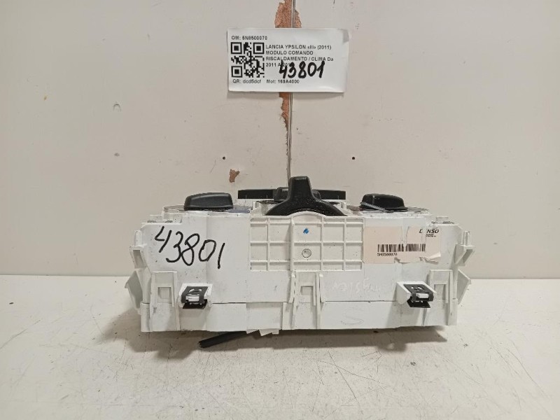 Modulo Comando Riscaldamento Clima 5N8500070 Lancia Ypsilon III 2011