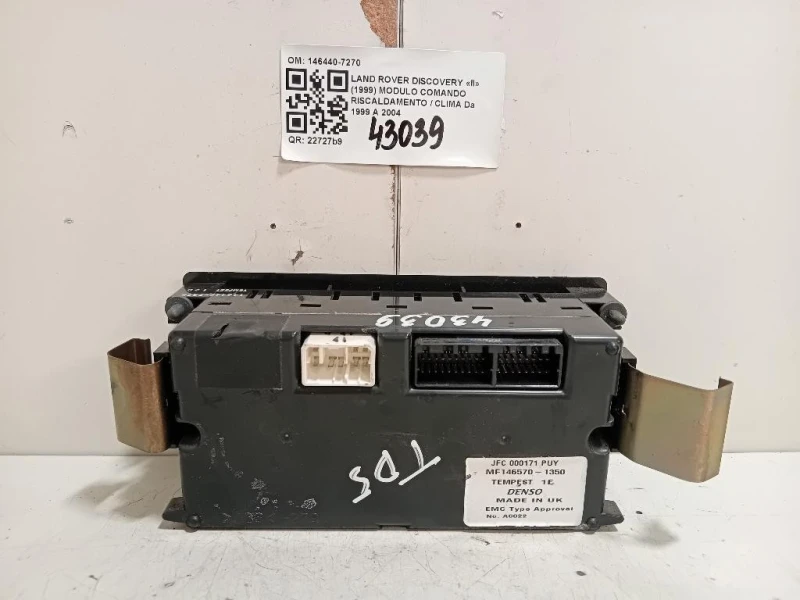 Modulo Comando Riscaldamento Clima 146440-7270 Land Rover Discovery II 1999