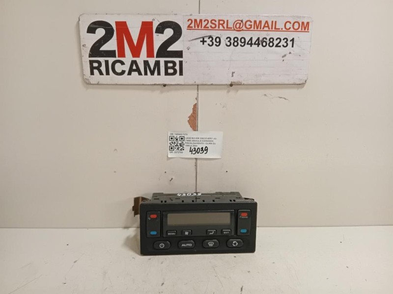 Modulo Comando Riscaldamento Clima 146440-7270 Land Rover Discovery II 1999