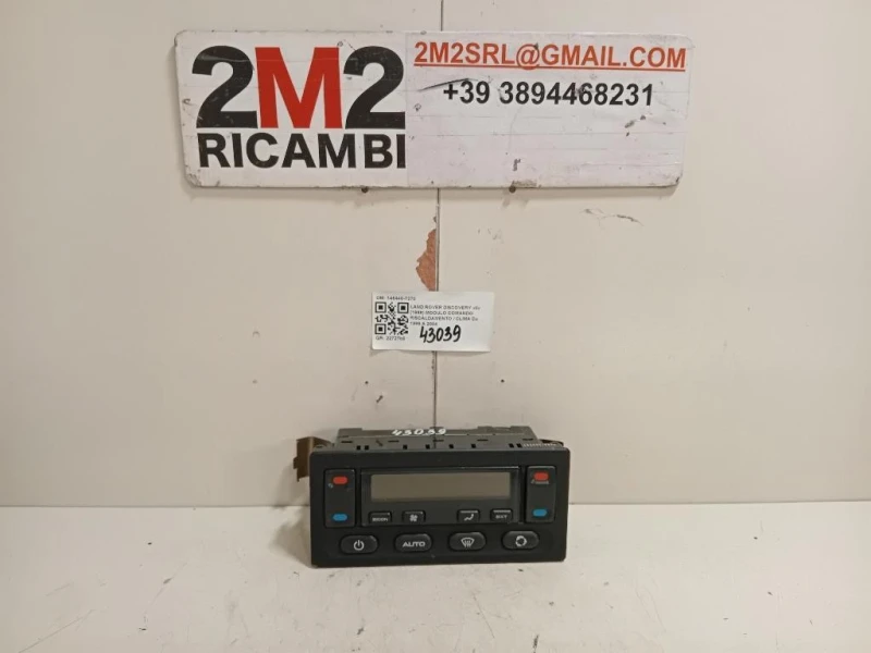 Modulo Comando Riscaldamento Clima 146440-7270 Land Rover Discovery II 1999