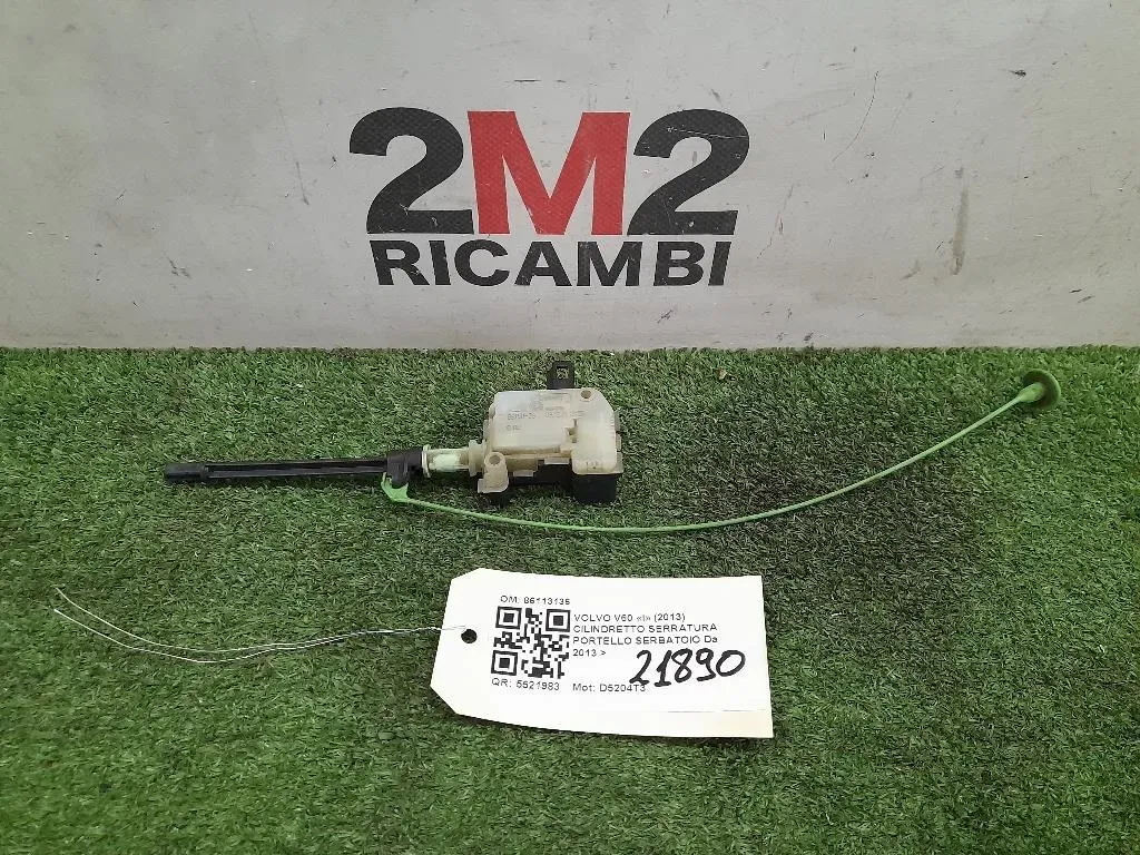 Cilindretto Serratura Portello Serbatoio 86113136 Volvo V60 I 2013