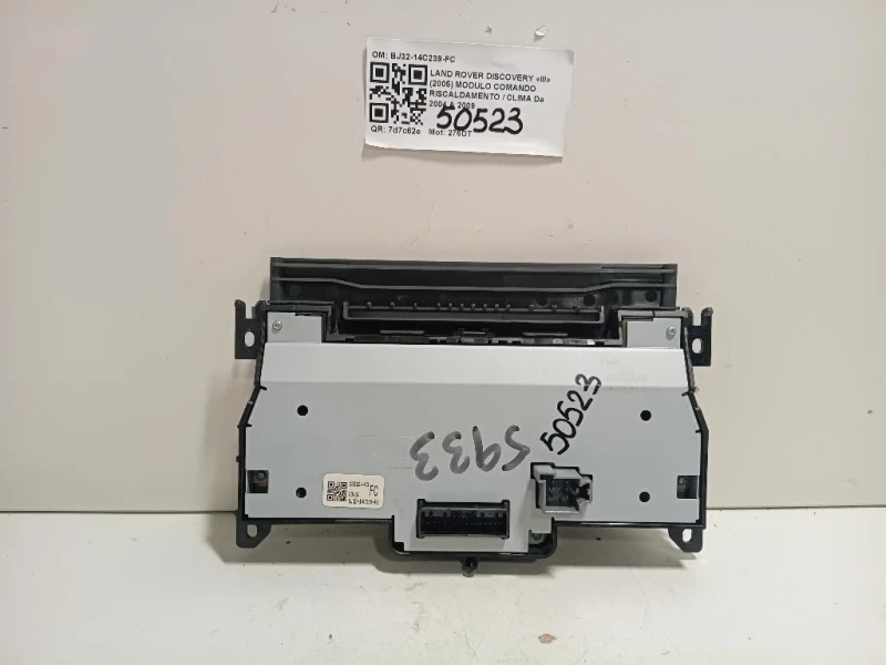 Modulo Comando Riscaldamento Clima BJ32-14C239-FC Land Rover Discovery III 2005