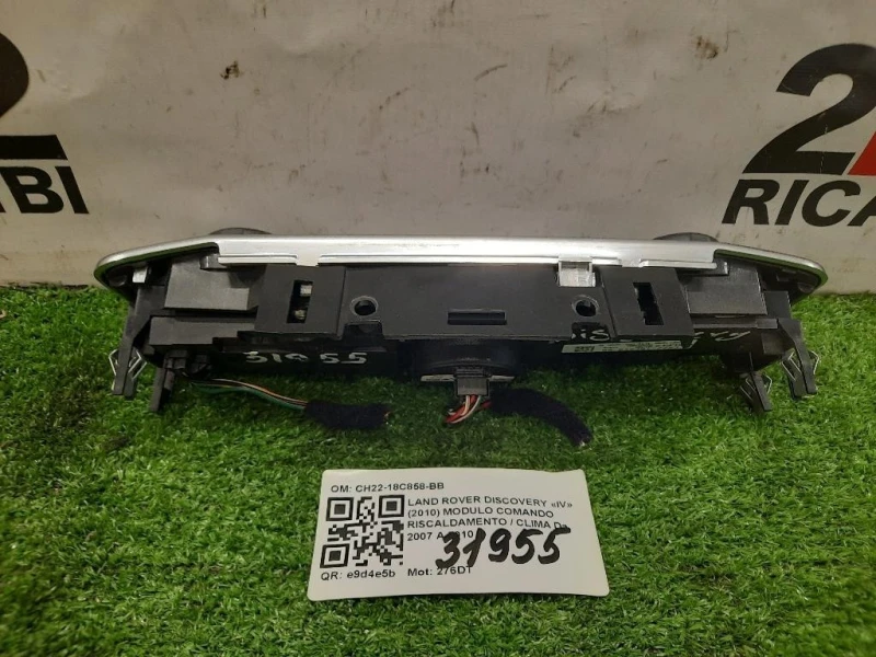 Modulo Comando Riscaldamento Clima CH22-18C858-BB Land Rover Discovery IV 2010