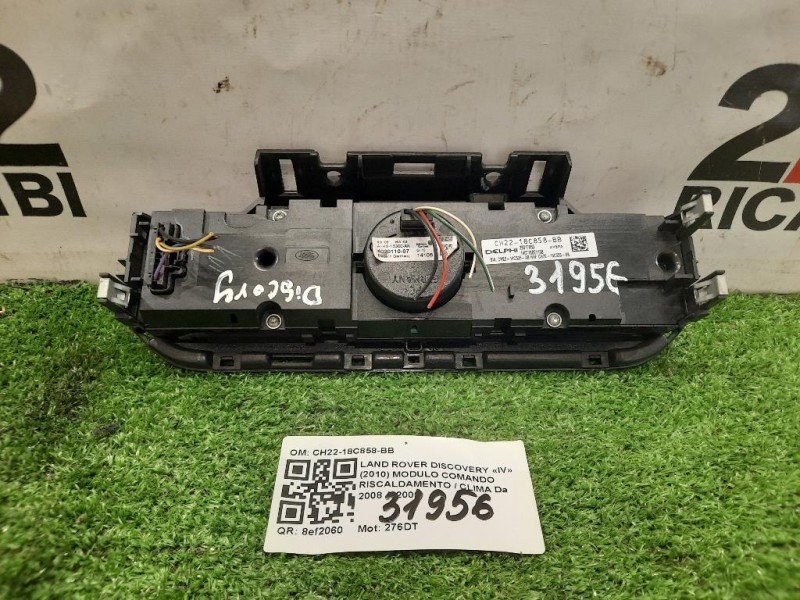 Modulo Comando Riscaldamento Clima CH22-18C858-BB Land Rover Discovery IV 2010