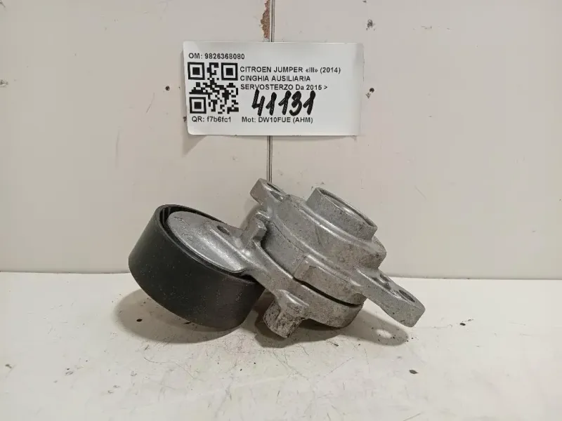 Cinghia Ausiliaria Servosterzo 9826368080 Citroen Jumper III 2014