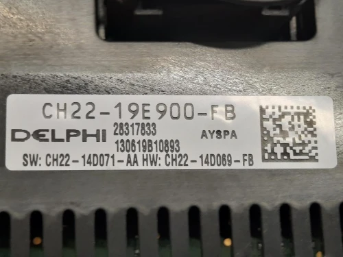 Modulo Comando Riscaldamento Clima CH22-19E900-FB Land Rover Discovery IV 2010