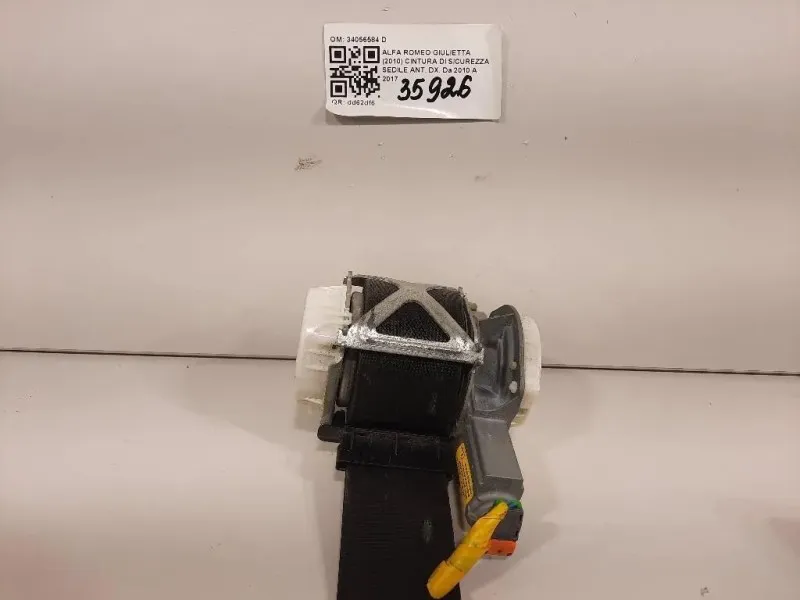 Cintura DI Sicurezza Sedile ANT DX 34056584 D Alfa Romeo Giulietta 2010