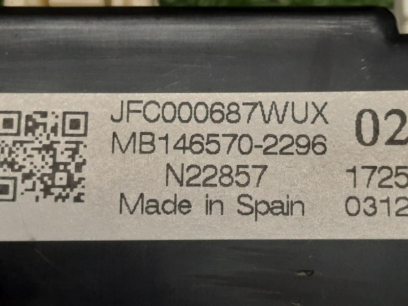 Modulo Comando Riscaldamento Clima JFC000687WUX Land Rover Range Rover III 2009