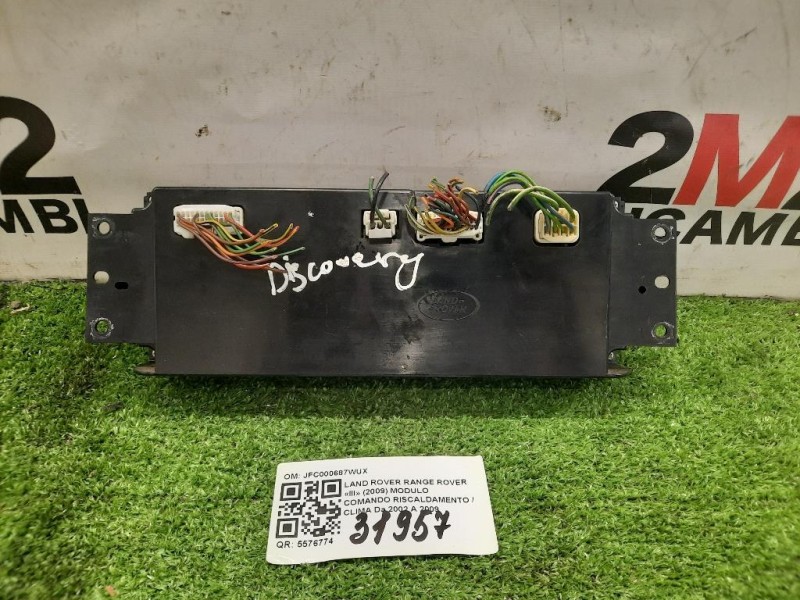 Modulo Comando Riscaldamento Clima JFC000687WUX Land Rover Range Rover III 2009