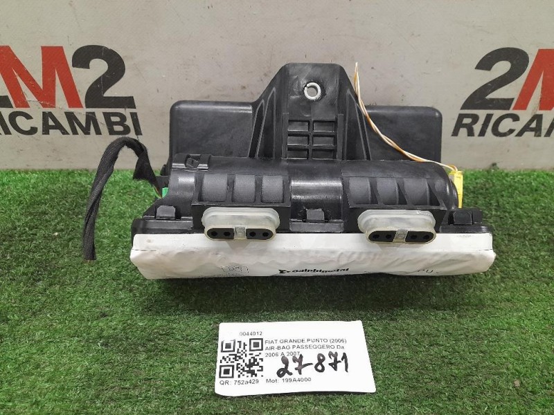 Air-bag Passeggero 70044012 Fiat Grande Punto 2006