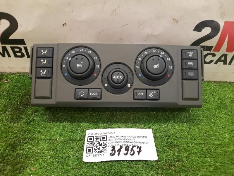 Modulo Comando Riscaldamento Clima JFC000687WUX Land Rover Range Rover III 2009
