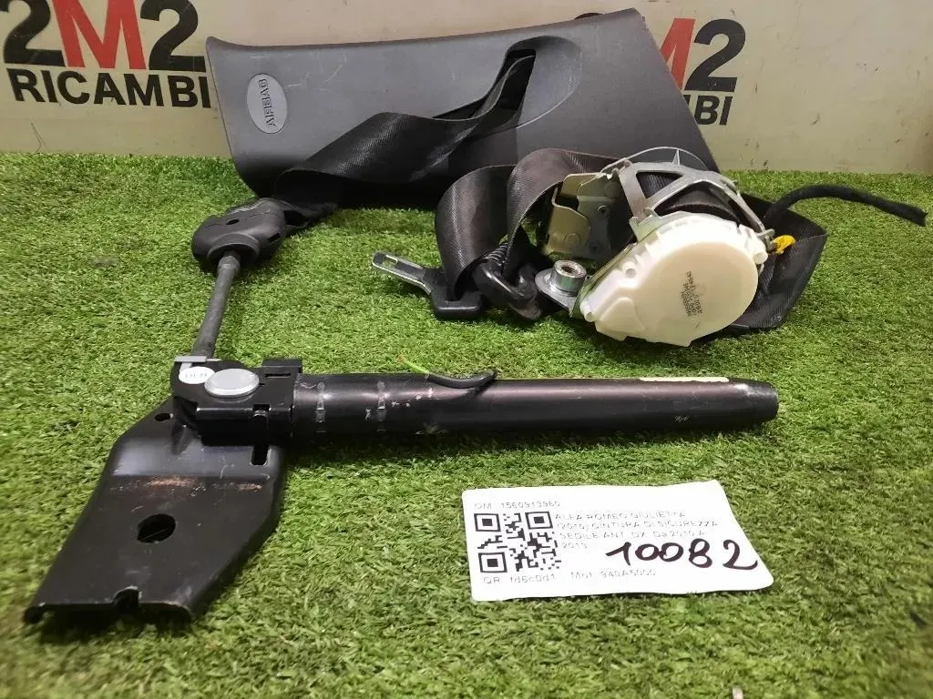 Cintura DI Sicurezza Sedile ANT DX 1560913960 Alfa Romeo Giulietta 2010