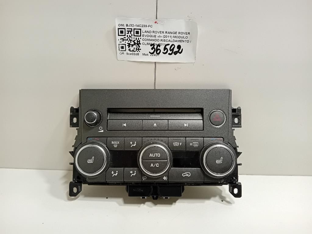 Modulo Comando Riscaldamento Clima BJ32-14C239-FC Land Rover Range Rover Evoque I 2011