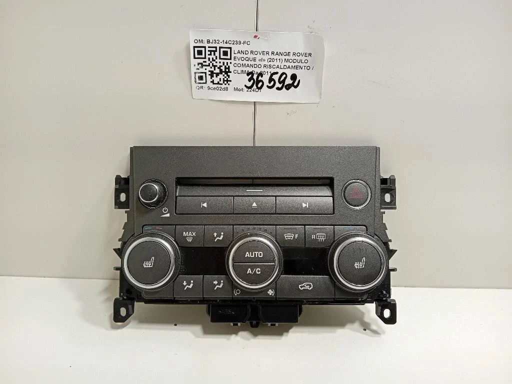 Modulo Comando Riscaldamento Clima BJ32-14C239-FC Land Rover Range Rover Evoque I 2011