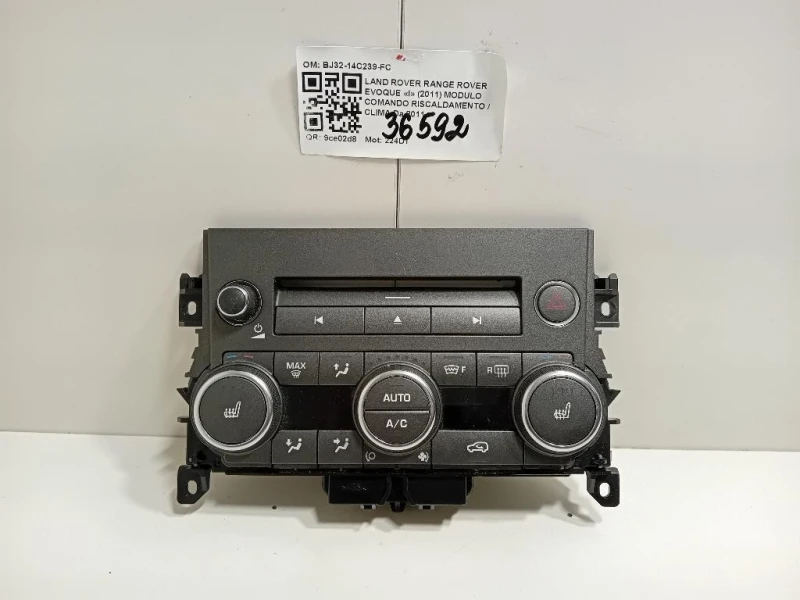 Modulo Comando Riscaldamento Clima BJ32-14C239-FC Land Rover Range Rover Evoque I 2011
