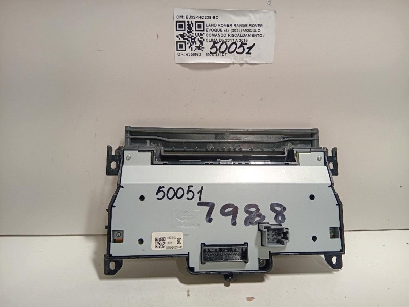 Modulo Comando Riscaldamento Clima BJ32-14C239-BC Land Rover Range Rover Evoque I 2011