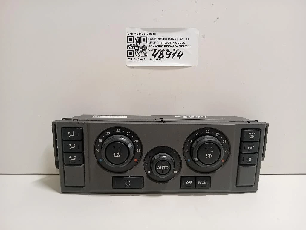 Modulo Comando Riscaldamento Clima MB146570-2318 Land Rover Range Rover Sport I 2005