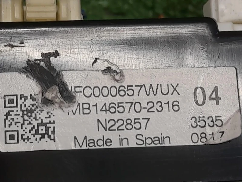 Modulo Comando Riscaldamento Clima FC000657WUX Land Rover Range Rover Sport I 2005