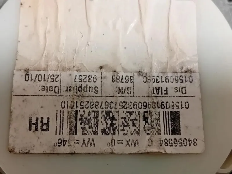 Cintura DI Sicurezza Sedile ANT DX 34056584 Alfa Romeo Giulietta 2010