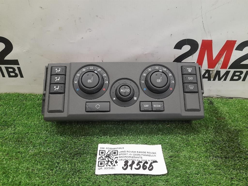 Modulo Comando Riscaldamento Clima FC000657WUX Land Rover Range Rover Sport I 2005