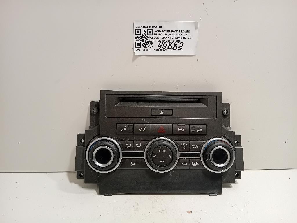 Modulo Comando Riscaldamento Clima CH32-19E900-EB Land Rover Range Rover Sport II 2009