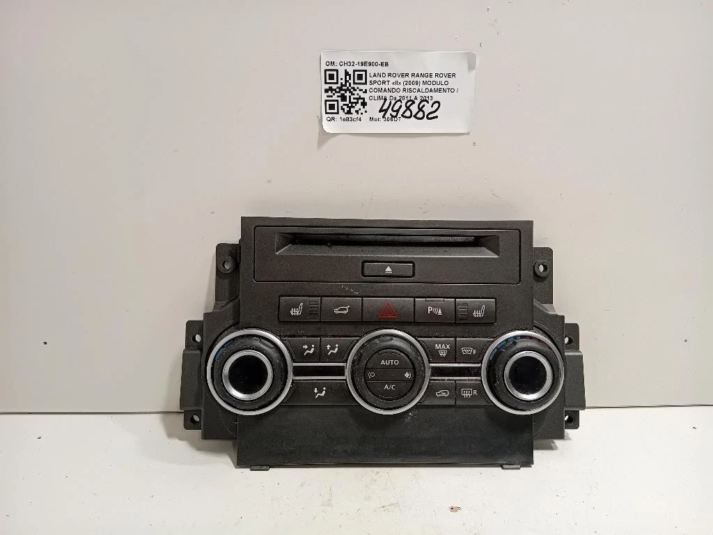 Modulo Comando Riscaldamento Clima CH32-19E900-EB Land Rover Range Rover Sport II 2009