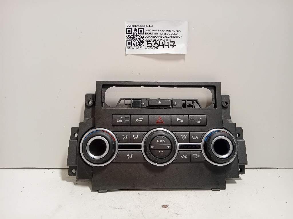 Modulo Comando Riscaldamento Clima CH32-19E900-EB Land Rover Range Rover Sport II 2009