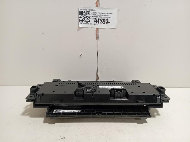 Modulo Comando Riscaldamento Clima CH32-19E900-EB Land Rover Range Rover Sport III 2014