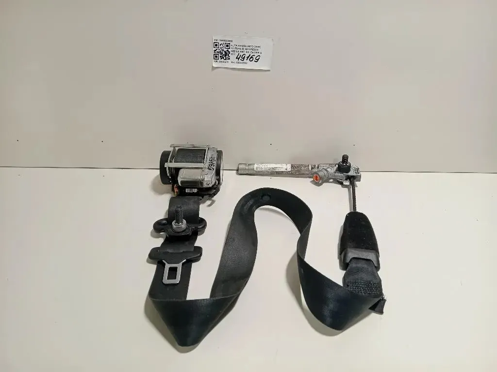 Cintura DI Sicurezza Sedile ANT DX 1560920930 Alfa Romeo MITO 2008