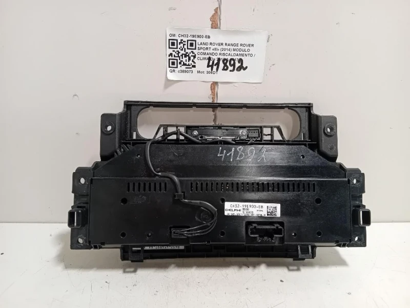 Modulo Comando Riscaldamento Clima CH32-19E900-EB Land Rover Range Rover Sport III 2014
