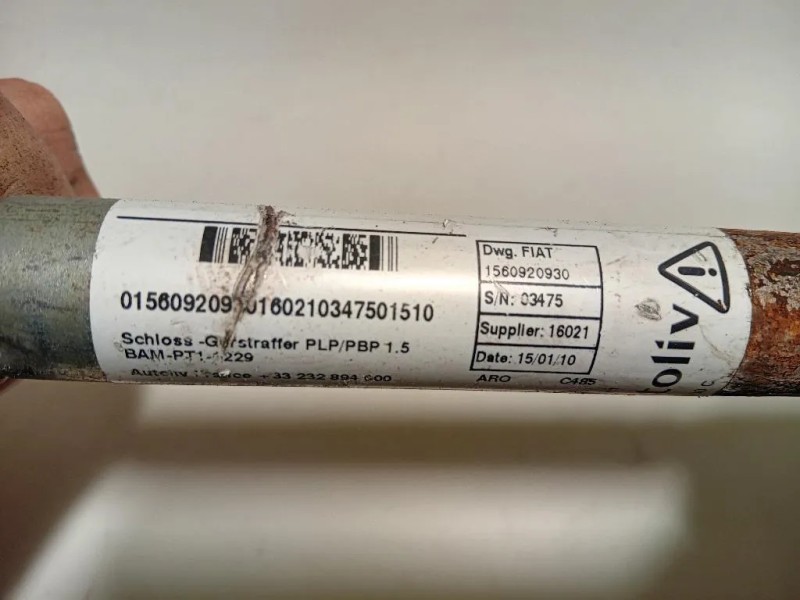 Cintura DI Sicurezza Sedile ANT DX 1560920930 Alfa Romeo MITO 2008