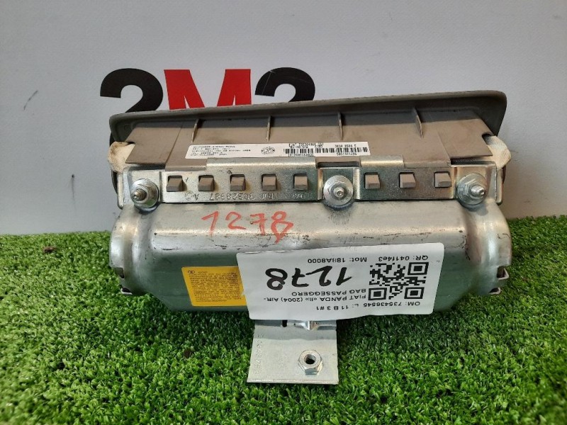 Air-bag Passeggero 735436545 Fiat Panda II 2004