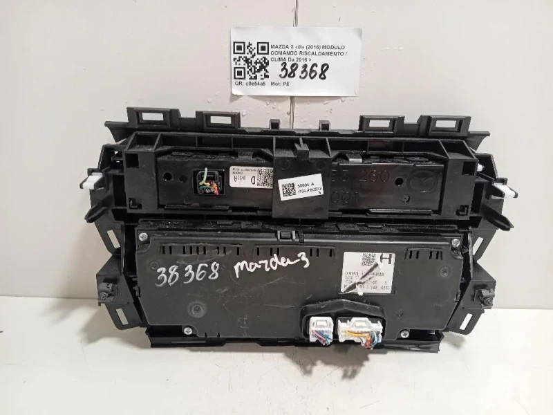 Modulo Comando Riscaldamento Clima BANP61190B Mazda 3 III 2016