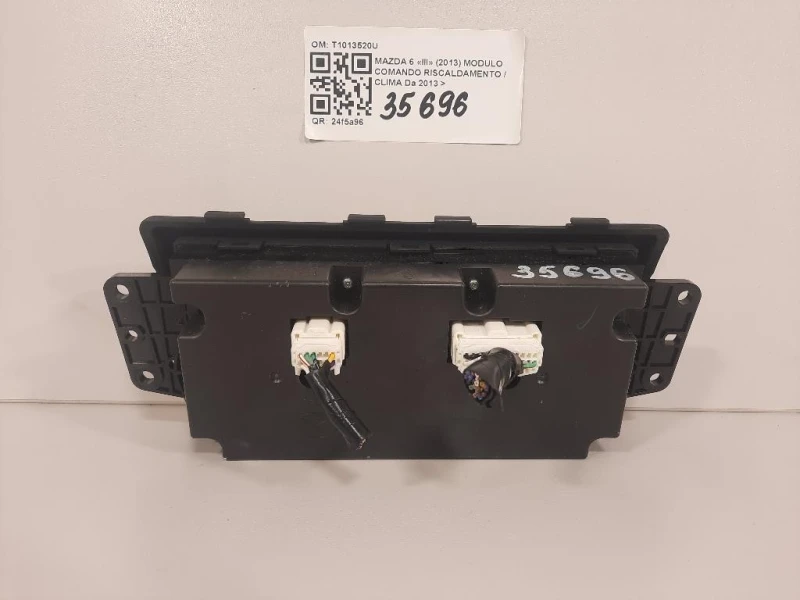 Modulo Comando Riscaldamento Clima T1013520U Mazda 6 III 2013